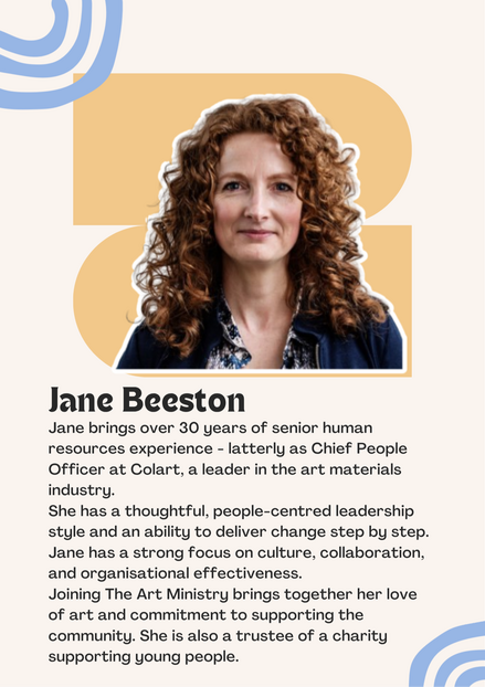 Trustee Jane Beeston Image of trustee Jane Beeston and the following information about her.